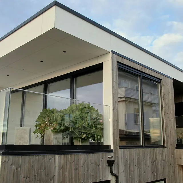 Moderne stilren bolig